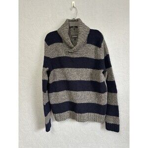 Express Mens Size Medium Shawl Neck Sweater D22